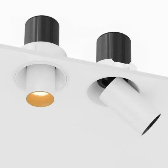 JS-A5912 High Lumen Wall Washer 12W Square Adjustable Hotel Spot Light COB LED Downlight