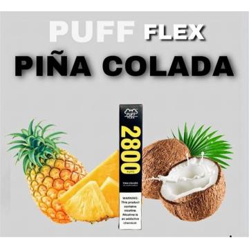 Vape descartável popular Itália Puff Flex 2800 Puffs