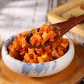 Cubes de patates douces séchées à l'air Aucun additif