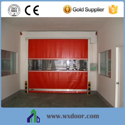 optional windows fast rolling door |fast door PVC fabric door