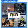 best motorcycle fog lights 31 W 3 lens 2800 LM IP67 bike fog light - LIUHJG