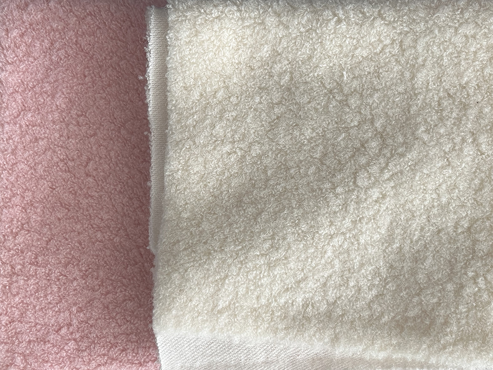 Granular wool fabric