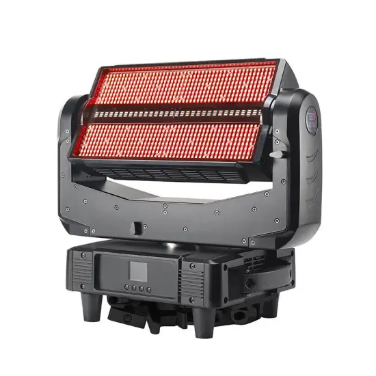 Professional 1200W RGB & White Light Hybrid LED Strobe Wash Moving Head DMX Stage Lighting Equipment
