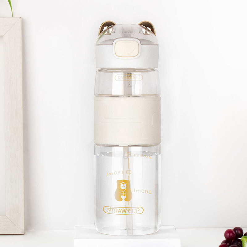 680ml children water bottle BK-PL12 white 680ml children water bottle BK-PL12 white
