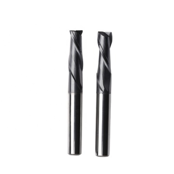 Multa terminale in carburo solido HRC 58 ad alte prestazioni con 2 flauto per l'elaborazione CNC