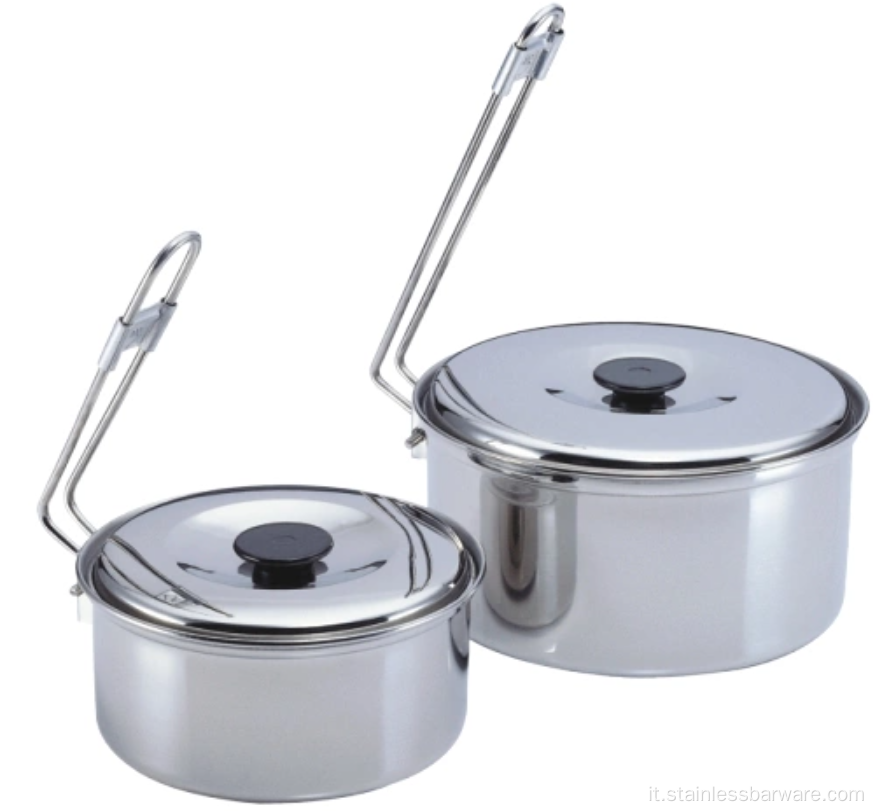 Set di utensili da cucina in acciaio inossidabile