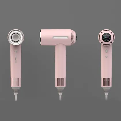 EASTO Ionic Hair Dryer with LCD Display and Temperature Control