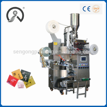 Filter Tea Bag Packaging Machine with inner bag and envelope