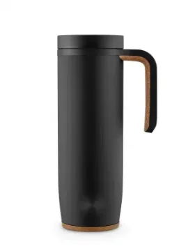 Snap Flip Lid Leakproof Reusable Simple Modern Insulated Thermos Travel Coffee Mug