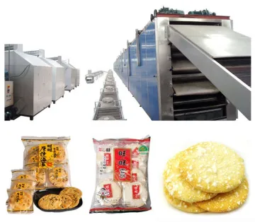 Rice Cracker and Biscuit Making Machine