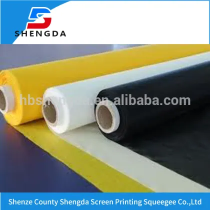 Shengda screen printing mesh made in china(yellow and white mesh 6T-165T)