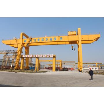 Double girder gantry crane 500 ton for sale