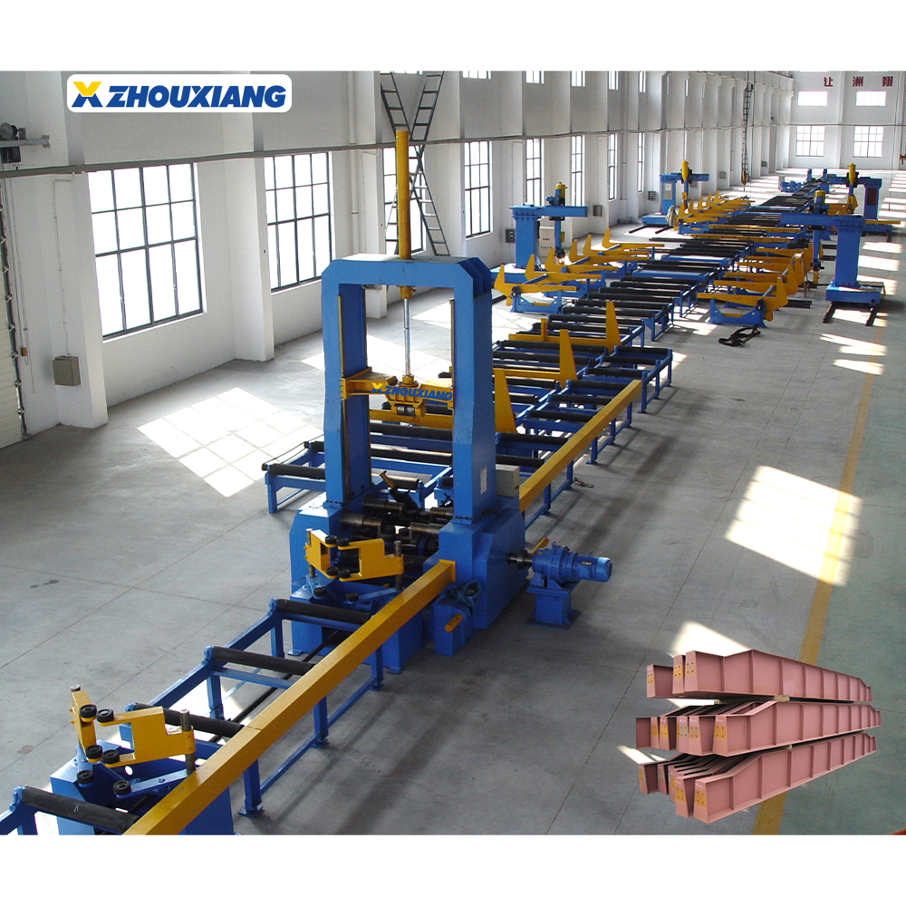 Steel Structure Construction H Beam Welding Line