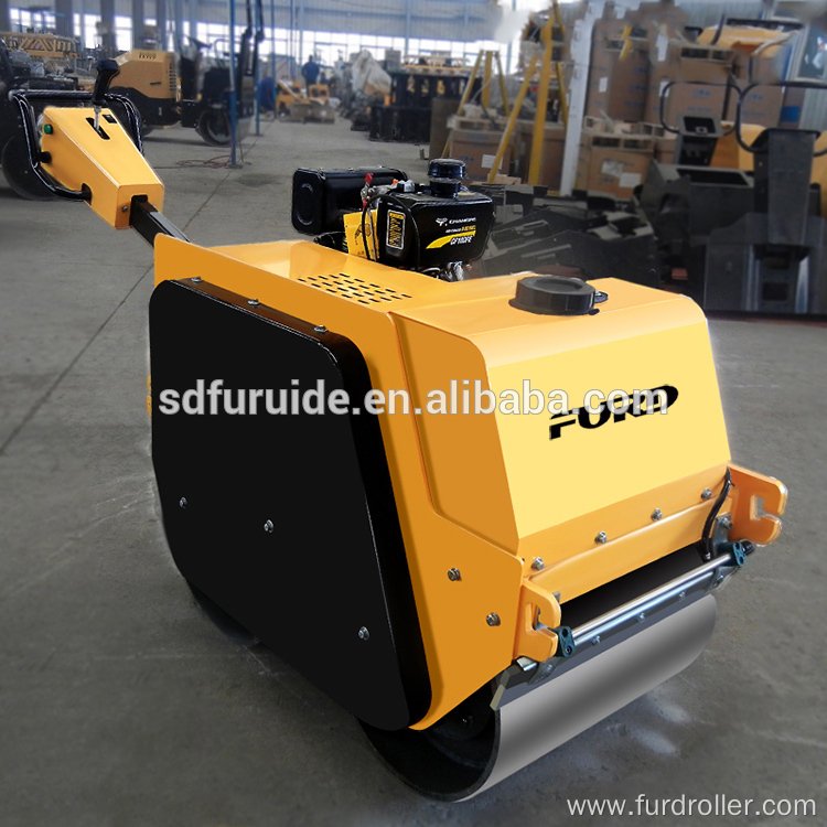 Double Drum Manual Vibrating Road Roller with Variable Speed (FYLJ-S600C)