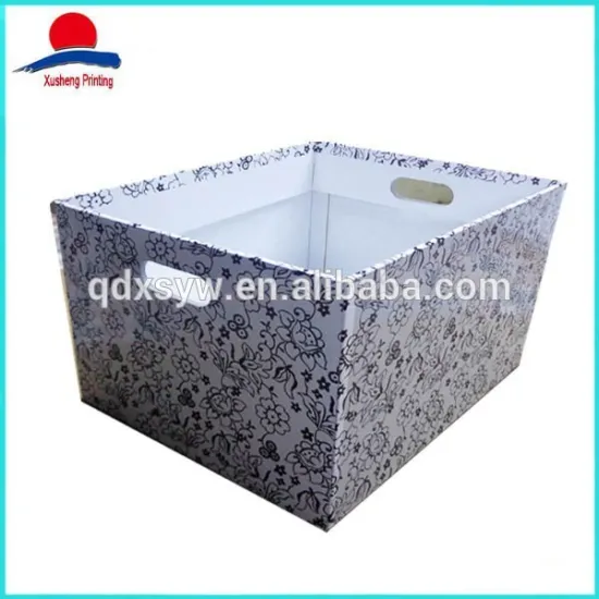 High Quality Custom Foldable Paper Storage Box