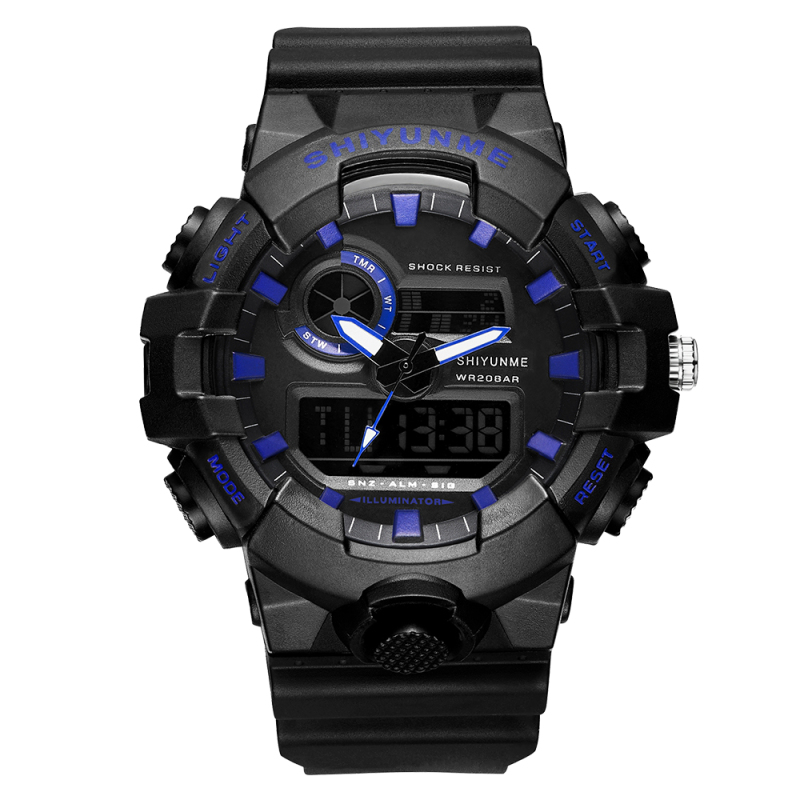 Low Price 3 ATM Water Resistant Dual Time Teenager Watches with Chinese Movement