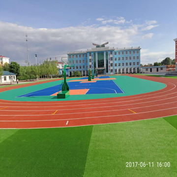 Outdoor Interlocking Modular Sports Court Tile