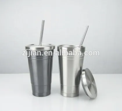 16oz food grade double wall insulated stainless steel vacuum Starbucks coffee thermos mug / starbucks