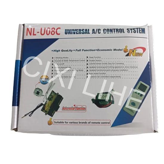 Affordable Universal AC Inverter Control System with Remote for Split Air Conditioners: NL-U08C