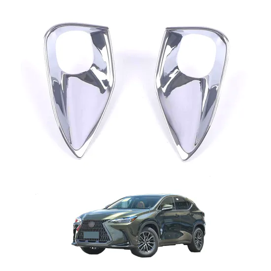 OEM Chrome ABS Exterior Styling Accessories for 2022 Lexus NX Fog Lamp Trim Frame