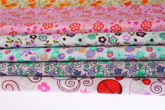 80 polyester 20 cotton printed fabric pocketing fabric
