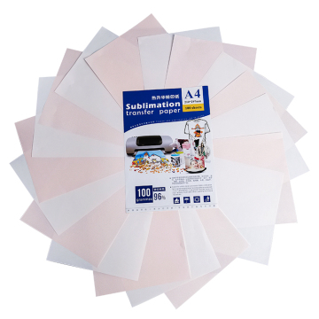 Sinamay clear pattern a4 sublimation transfer paper for cotton