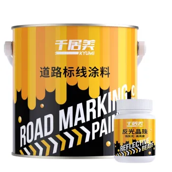 Kyumi Quality Assured Strong Adhesive Road Marking Paint for Garage Lines