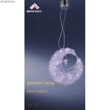 Promotion moon and star pendant lamp aluminum