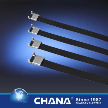 Stainless Steel PVC Coated Wing Lock Typecable Tie