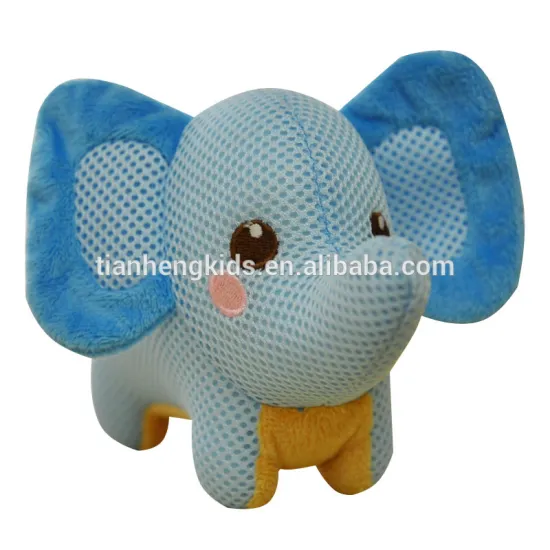 7 inch cute elephant plush toy for infant and child