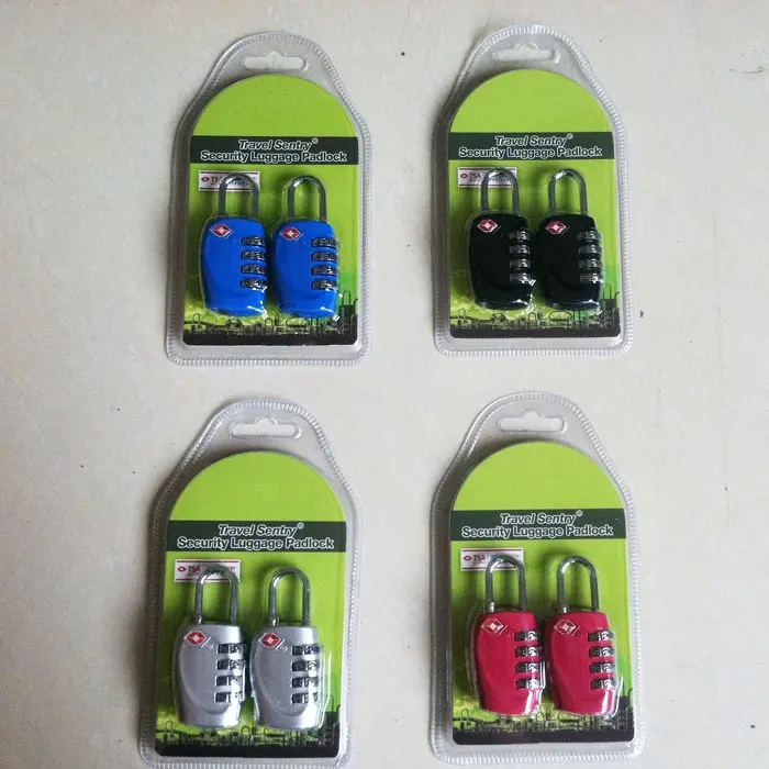 Пересечаемый Travel Tsa Comminate Code Padlock для багажа