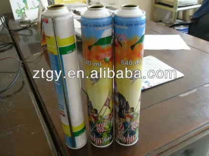 special shape aerosol can tin can