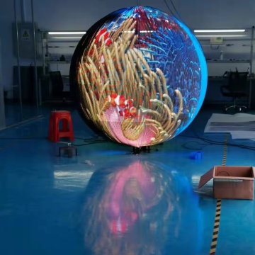 Customized Indoor Sphere LED Screen P1.5 P2.5 P3 P2 Ball Display 1m