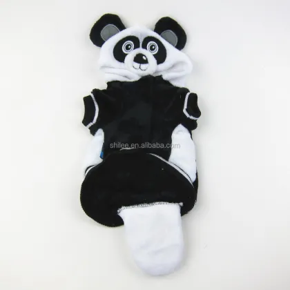 Pet Apparel Accessories pet winter panda coat