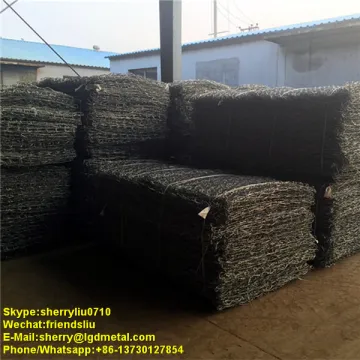 hot sale galvanized gabion price/ PVC coated gabion box / gabions price-----GBSL021