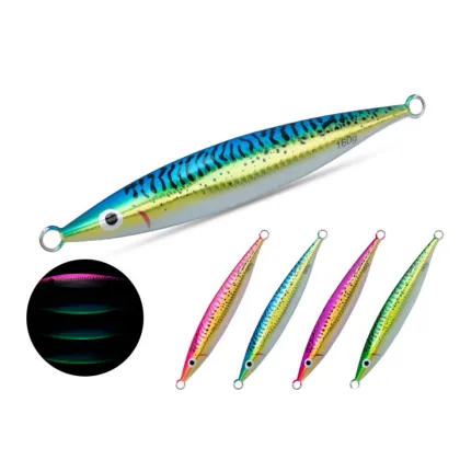 3D Printing UV Luminous Slow Pitch Jigging Lures - Metal Jigs for Saltwater Fishing