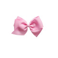 lovely handmade pink satin ribbon bow