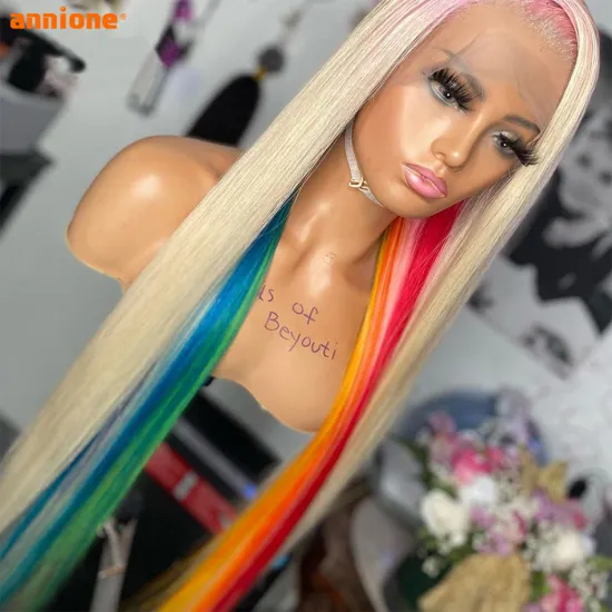 613 lace frontal wigs transparent lace body wave human hair ,bob 613 lace front wig,blonde 613 HD glueless full lace wig