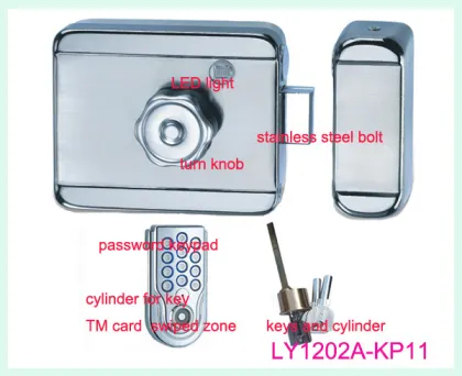 New style reversible electronic security lockset password door lock(LY1202A-KP11)