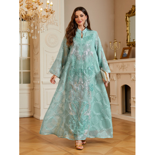 Sequin Raaxada Fiidkii Abaya