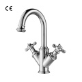 Danube Basin Mixer Double Cross Handle