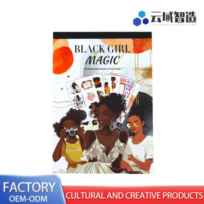 Black Girl Sticker Book