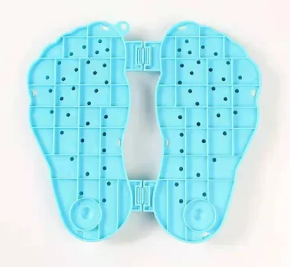 Plastic reflexology foot massage self massage tool