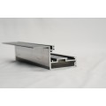 Anodized aluminum curtain wall profiles