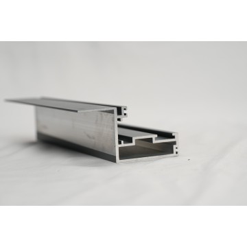 Anodized aluminum curtain wall profiles
