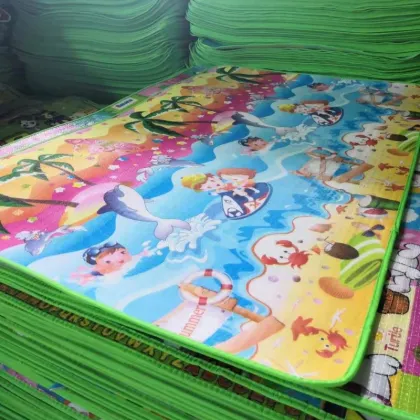 Children's Folding Crawling Alphabet Mat - Baby Floor Play Mat