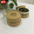100% Recyclable Kraft Paper Packaging Round Box