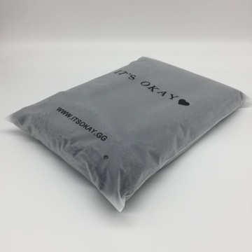 Custom Biodegradable waterproof zipper plastic packing bag