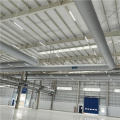 Buna bag air duct installation