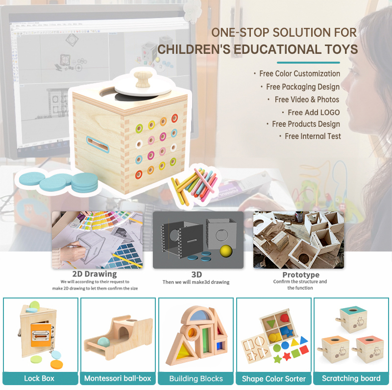 Montessori-inspired Wooden Toys: Educational Baby Rocker Boards And ...